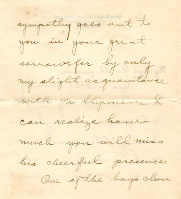 Letter from Dorothy Gardyne to Hazel Shipman, June 12, 1924 